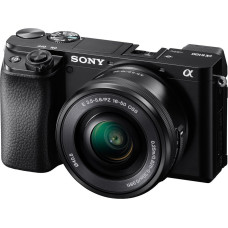 Sony Alpha ILCE-6100 + obiektyw Sony SELP 16-50mm czarny