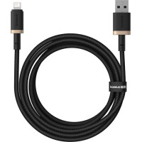 Baseus Dura Type A to IP 2.4A 2 m fast charging cable Black, Gold