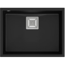 Quadron Plautuvė Quadron DAVID 50 HQD5542U7-BS, 550x420x225 anglies juoda/plieno