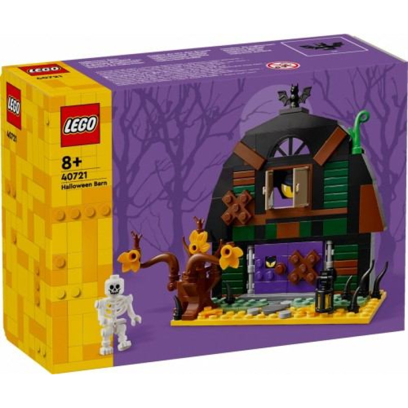 Lego Bricks 40721 Helovīna šķūnis