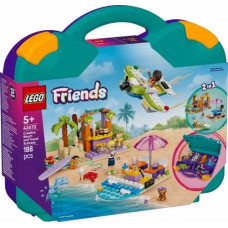 Lego Friends 42672 Radošā pludmales un ceļojumu koferis