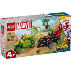 Lego SPIDEY 11198 Griešanās un elektriskā dinozaura transportlīdzekļa pakaļdzīšanās