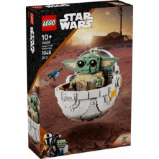 Lego Bricks Star Wars 75403 Grogu ar lidojošiem ratiņiem