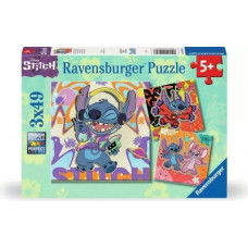 Ravensburger Polska Puzzle 3x49 pieces Stitch