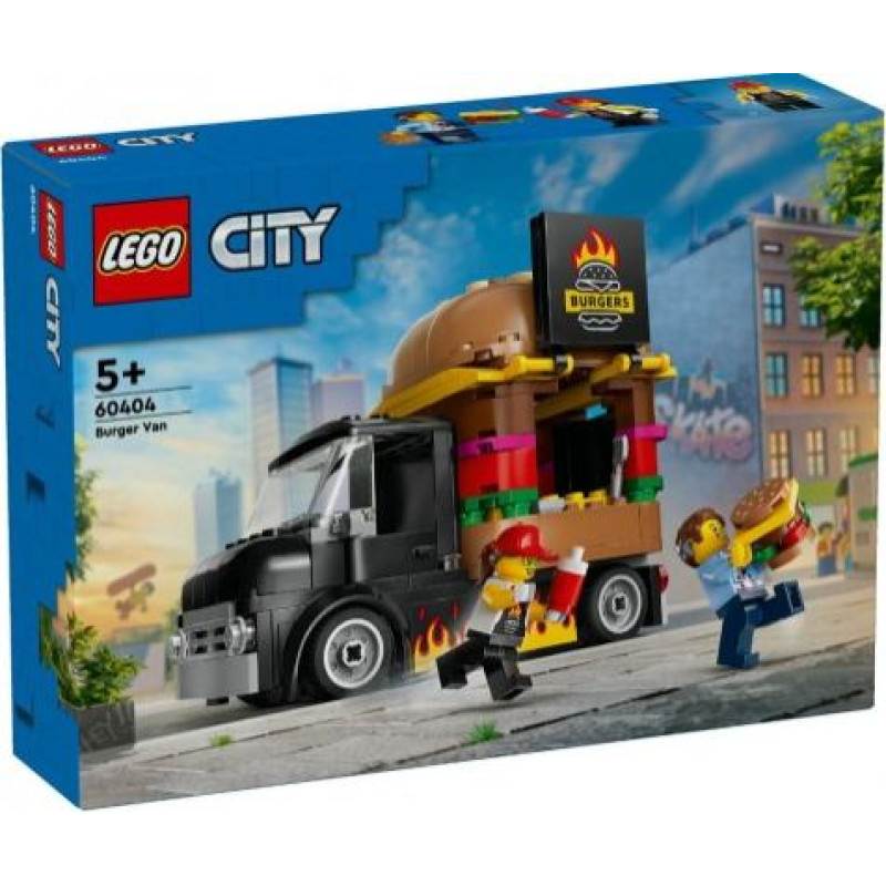 Lego City 60404 Burgeru furgons