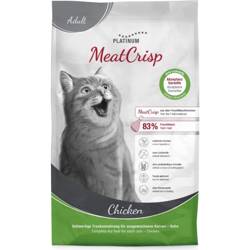 Platinum MeatCrisp Adult Chicken - dry cat food - 3kg