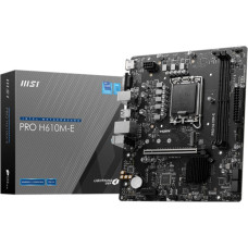 MSI PRO H610M-E motherboard Intel H610 LGA 1700 micro ATX