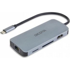 Dicota USB-C 8-in-1 Multi Hub 4K PD 100W