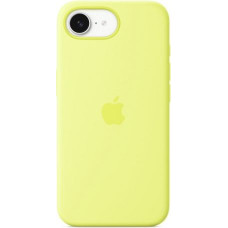 Apple iPhone 16e Silicone Case - Neon Yellow