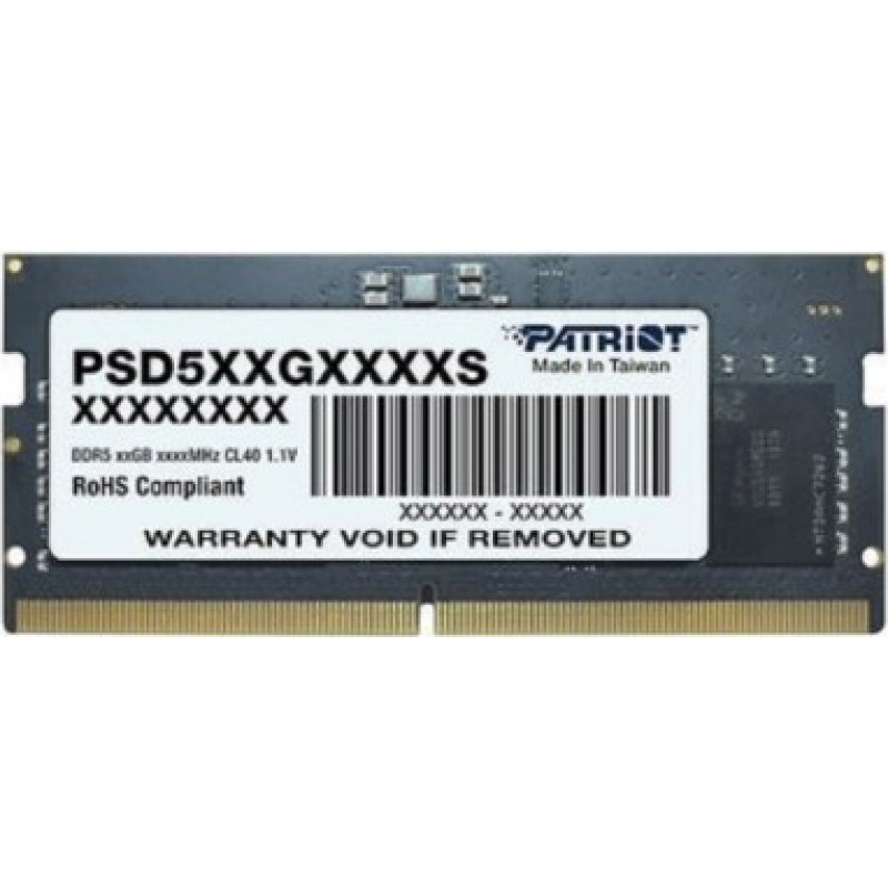 Patriot Memory DDR5 12GB/5600(1*12GB) CL46 SODIMM