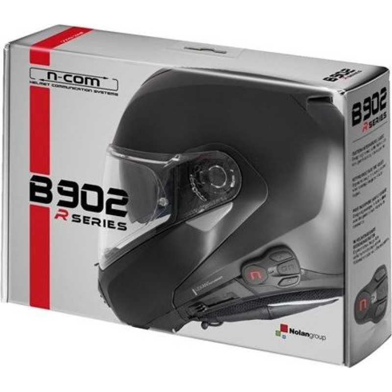 Nolan N-Com B902 R Motorbike intercom 1 pc Black