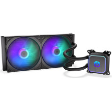 Endorfy Navis F280 ARGB Computer case All-in-one liquid cooler 14 cm Black 1 pc(s)