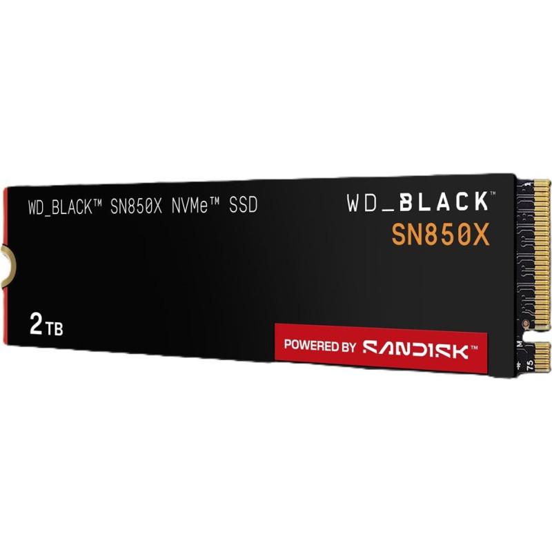 WD Western Digital Black SN850X 2 TB M.2 PCI Express 4.0 NVMe