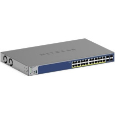 Netgear 28-Port PoE Gigabit/10G Stackable Smart Switch (GS728TXP)