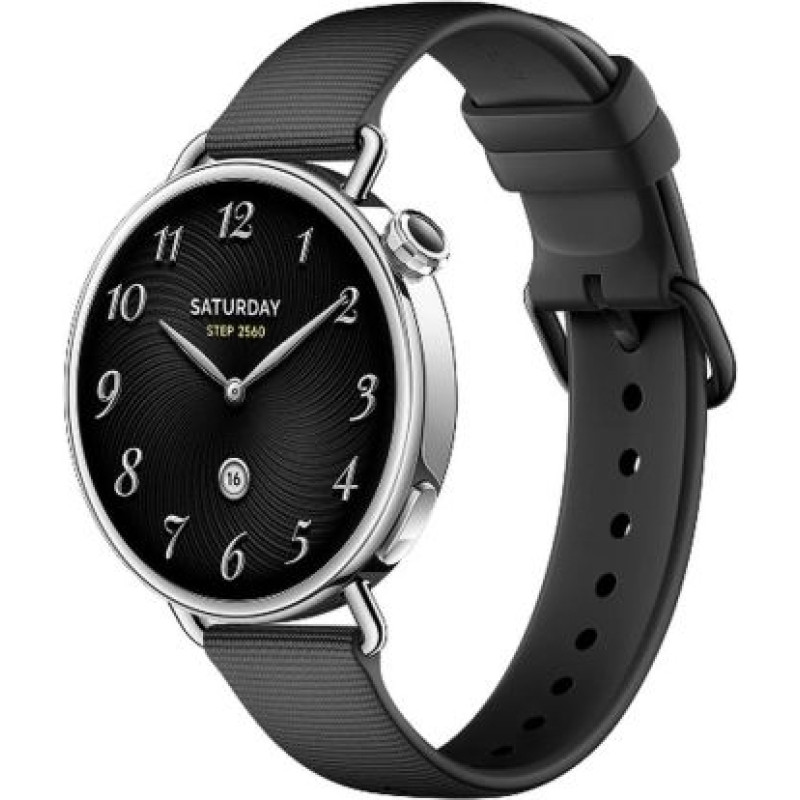 Xiaomi Watch S4 41mm Black with Fluororubber Strap EU BHR07VRGL