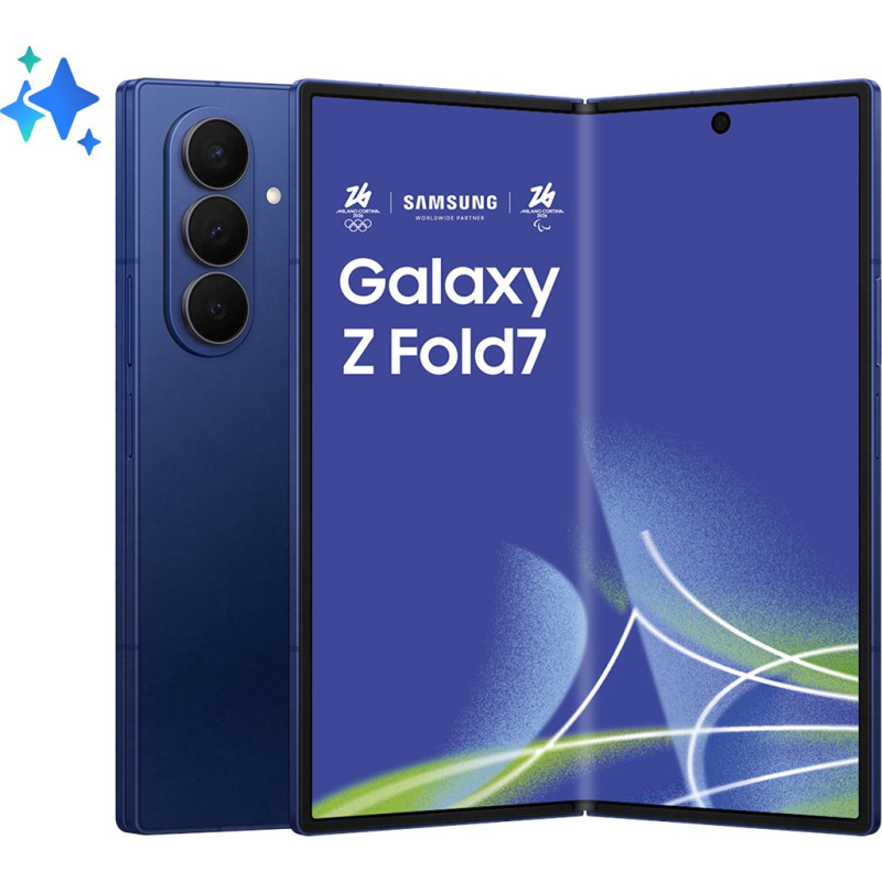 Samsung Galaxy Z Fold7 20.3 cm (8") Android 16.0 5G 12 GB 512 GB 4400 mAh Blue