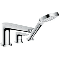 Hansgrohe Vannas jaucējkrāns Talis E, 3 veidu izplūdes, 71730000