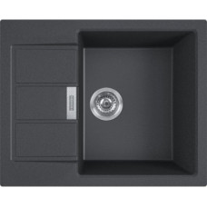 Franke Plāksne S2D 611-62 Carbon 143.0616.339