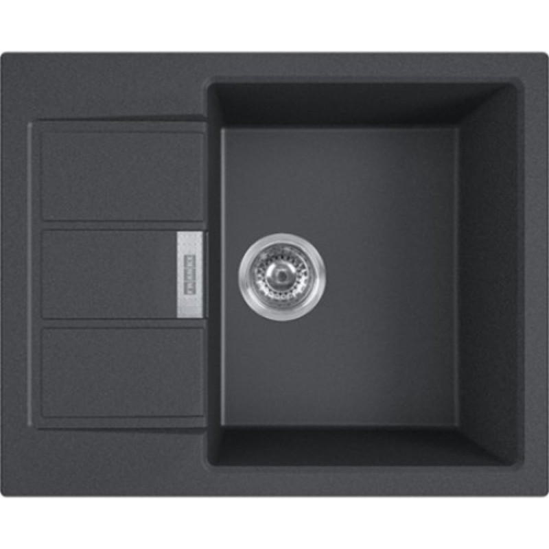 Franke Plāksne S2D 611-62 Carbon 143.0616.339