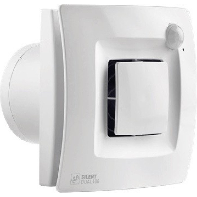 Soler & Palau Ventilators SOLER&PALAU SILENT DUAL 100 ar kustības un mitruma sensoru, 5210640600.