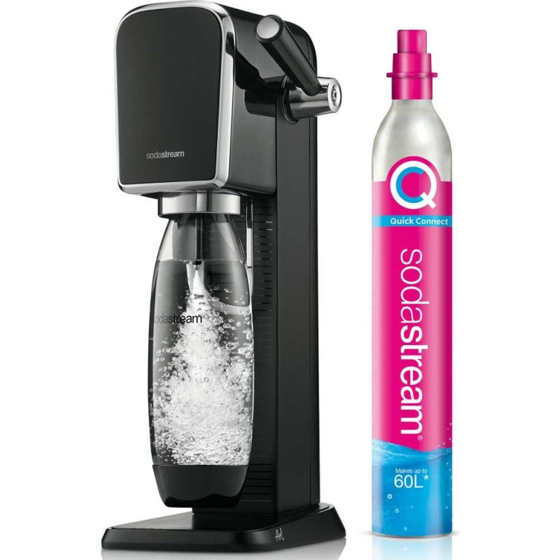 Sodastream Gāzēto dzērienu gatavo&scaron;anas ierīce. Art Black.
