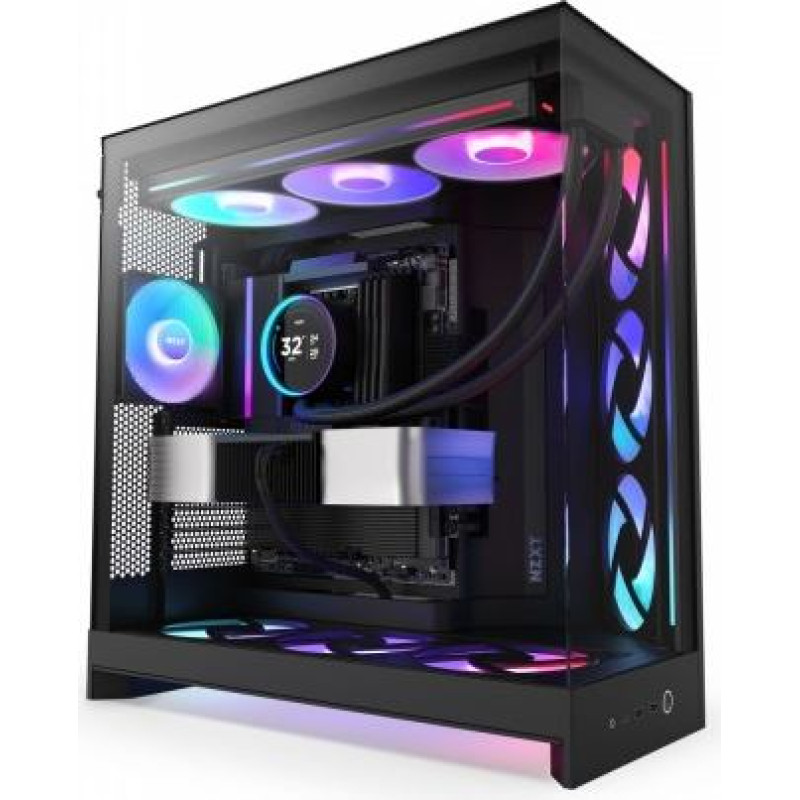 Nzxt PC CASE NZXT H9 FLOW RGB (2025) MIDI TOWER