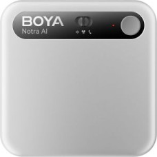 Boya Notra AI powered audio transkriptors, summanizer un bezvadu piezīmju ierakstītājs, 64GB, sudraba EU