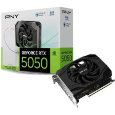 PNY Karta graficzna PNY GeForce RTX 5050 Single Fan 8GB GDDR6 DLSS4 (VCG50508SFXPB1)