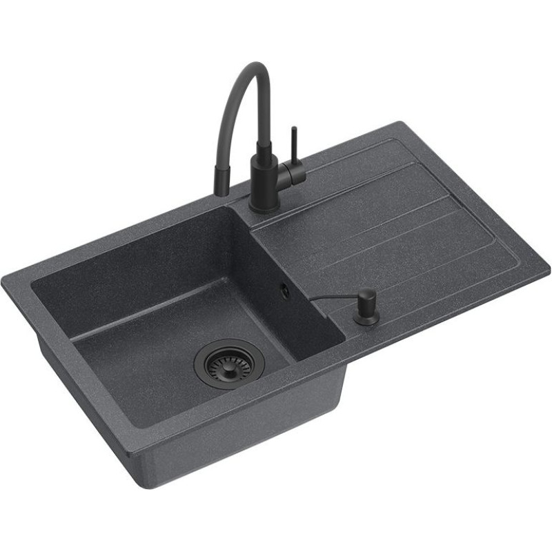 Quadron Plautuvė su mai&scaron;ytuvu ir dozatoriumi Quadron TQ7744RMBLM