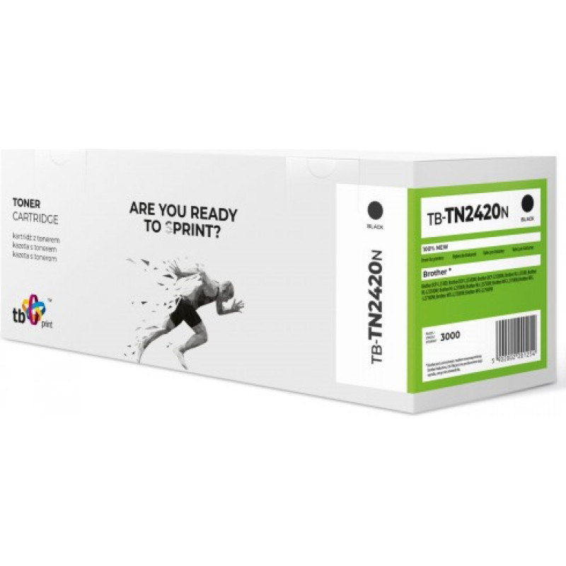 Tb Print Toner for Brother TN2420 TB-TN2420N 100% new black