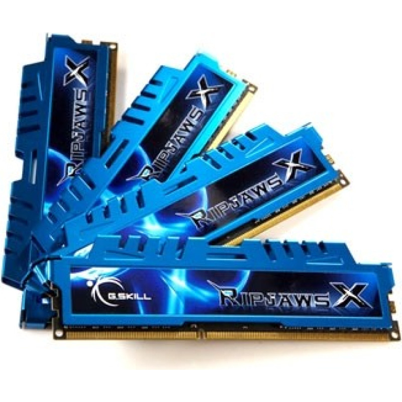 G.skill DDR3 32GB (4x8GB) RipjawsX X79 1600MHz CL9 XMP