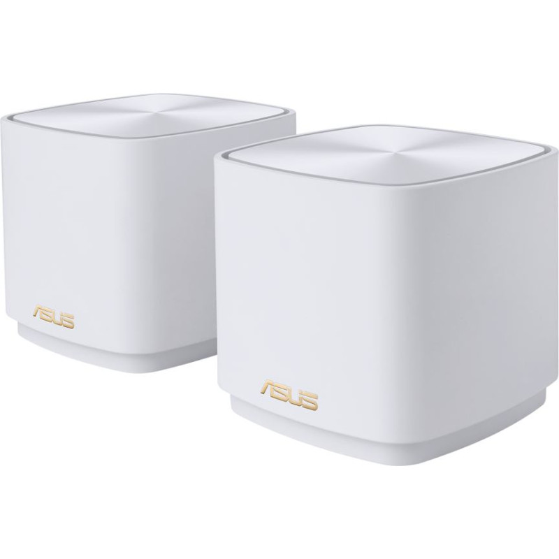 Asus ZenWiFi XD5 (W-2-PK) Divkār&scaron;ā frekvenču josla (2.4 GHz / 5 GHz) Wi-Fi 6 (802.11ax) Balts Iek&scaron;ējs