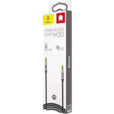 Baseus Audio Yiven M30 Cable 1.5M Silver/Black (CAM30-CS1)