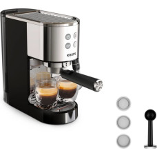 Krups Virtuoso XP444C10 coffee maker Semi-auto Espresso machine 1 L