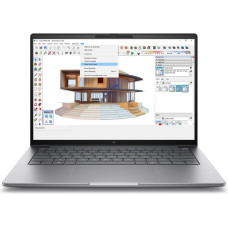 Hewlett-Packard HP ZBook 8 G1i Intel Core Ultra 7 255H Mobile workstation 35.6 cm (14") WUXGA 16 GB DDR5-SDRAM 1 TB SSD NVIDIA RTX 500 Ada Wi-Fi 7 (802.11be) Windows 11 Pro AI Workstation, AI PC Silver