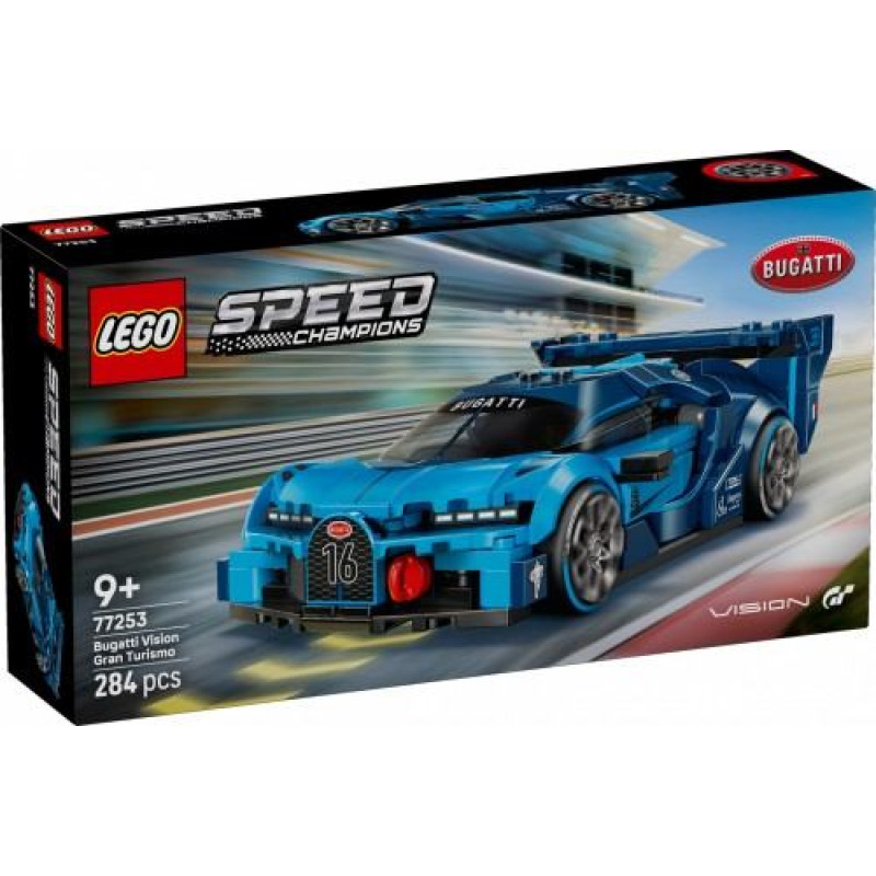 Lego Blocks Speed Champions 77253 Bugatti Vision GT Hyper Sports Car