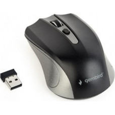 Gembird Wireless optical mouse spacegrey-black