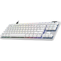 Logitech G PRO X TKL Rapid keyboard Gaming USB QWERTY US International White
