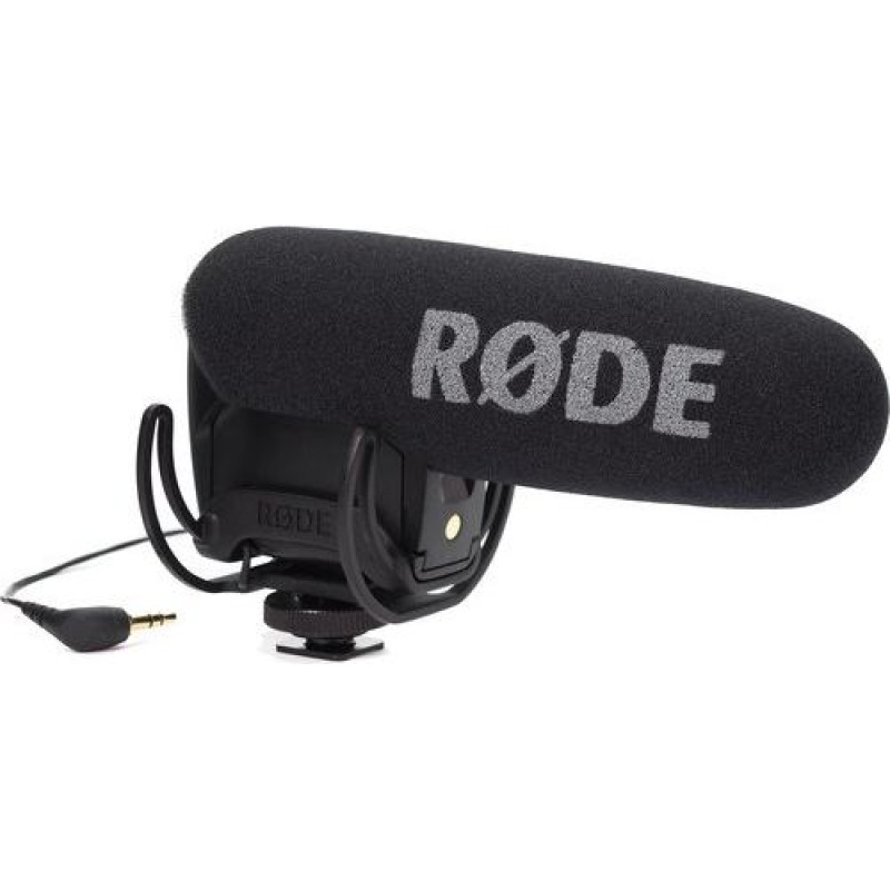 Rode R&Oslash;DE VIDEOMIC PRO R microphone Black Digital camera microphone