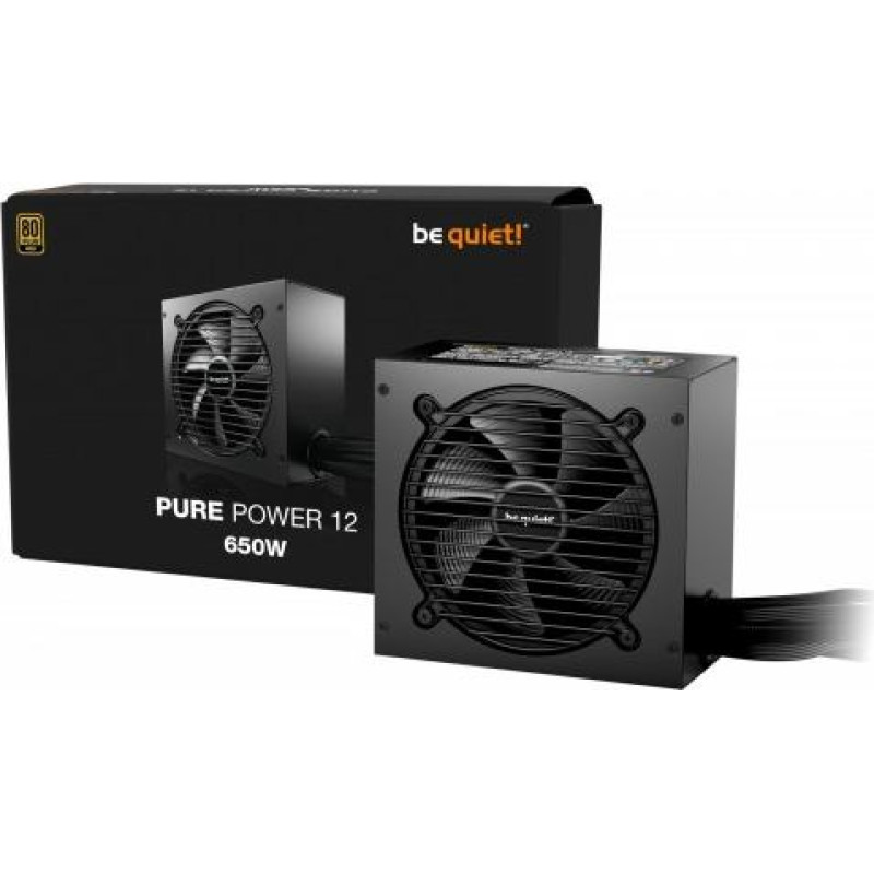 Be Quiet! be quiet Pure Power 12 650W ATX 3.1 80PLUS GOL