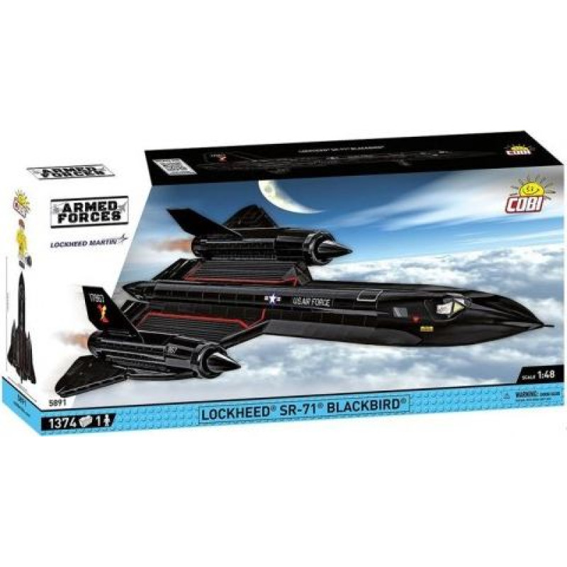 Cobi Klocki Lockheed SR-71 1374 blocks