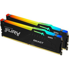 Kingston Memory DDR5 Fury Beast RGB 32GB(2*16GB)/6000 CL30 EXPO black