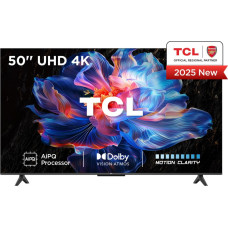 TCL V6C 50V6C TV 127 cm (50") 4K Ultra HD Smart TV Wi-Fi Metallic 260 cd/m&sup2;
