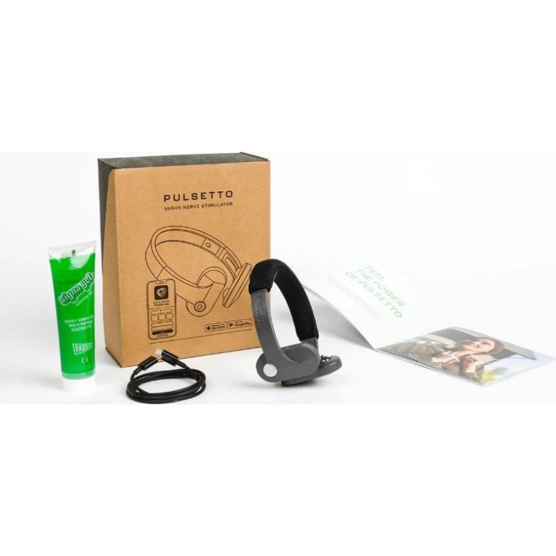 Pulsetto vagus nerve stimulator neckband relaxation and sleep WELL-BEING