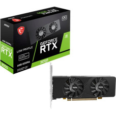 MSI GEFORCE RTX 3050 LP E 6G OC graphics card NVIDIA 6 GB GDDR6