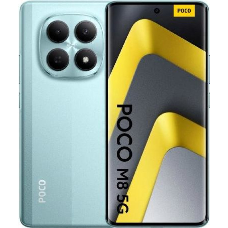 Xiaomi POCO M8 5G 17.2 cm (6.77") Hybrid Dual SIM USB Type-C 8 GB 512 GB 5520 mAh green