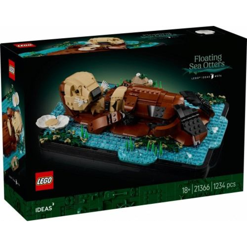 Lego Bricks Ideas 21366 Swimming Otters