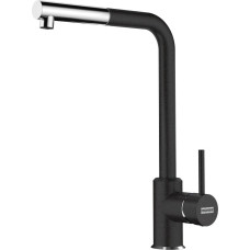 Franke Jaucējkrāns izlietnei Sirius, hromēts/melnā krāsā, 115.0668.279