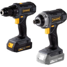 Grunder IERĪKU KOMPLEKTS CDL1,218CWL1218E 18VBL 2AH