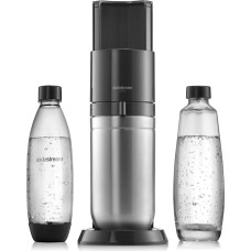 Sodastream Gāzēto dzērienu pagatavo&scaron;anas ierīce Duo Black.